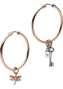 Emporio Armani, Damen Ohrhänger, Gold / Silber