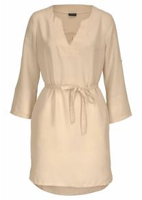 Lascana, Damen Blusenkleid, Hellbeige