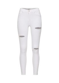 Only, Damen Jeans 'onlBLUSH MID SK', Weiß