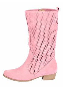 Heine, Damen Stiefel, Rosa