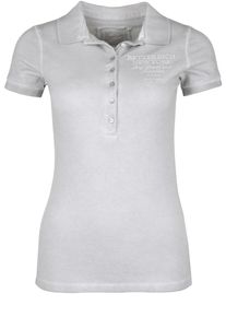 Better Rich, Damen Poloshirt 'Polo paillette', Hellgrau