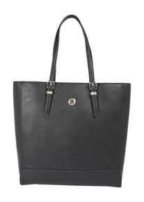 Tommy Hilfiger, Damen Tasche 'Honey Finegrain Work Bag', Schwarz