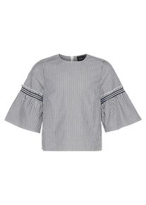 name it, M&auml;dchen Hemd, Blau / Wei&szlig;
