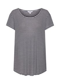 Mbym, Damen Shirts 'Lucianna', Creme / Schwarz