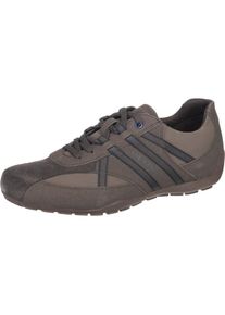 Geox, Herren Ravex Sneakers, Hellbraun / Dunkelbraun