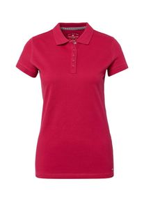 Tom Tailor, Damen Poloshirt, Cranberry