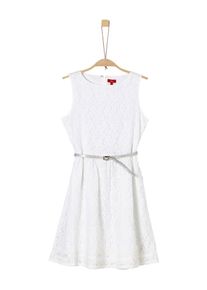 s.Oliver Junior, Mädchen Kleid, Weiß