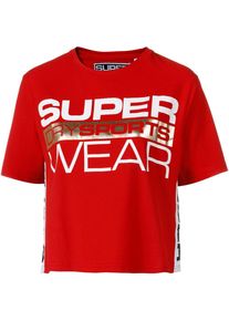 Superdry, Damen Shirt, Hellrot