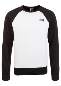 The North Face, Herren Sweatshirt 'Raglan Red Box Crew', Rot / Schwarz / Weiß