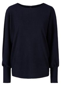 Y.A.S, Damen Pullover 'FLOSS LOOSE', Nachtblau