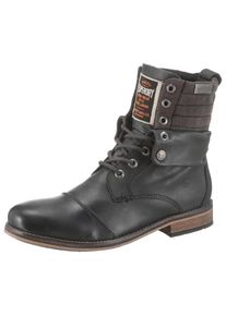 Superdry, Herren Schn&uuml;rstiefel, Anthrazit