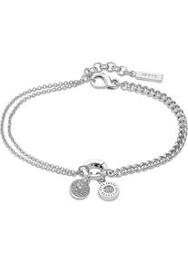 JETTE, Damen Armband 'Highlight', Silber