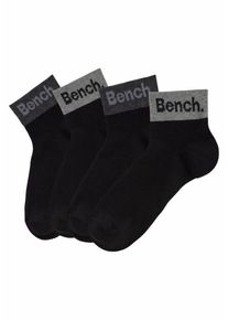 Bench, Herren Kurzsocken (8 Paar), Grau / Schwarz