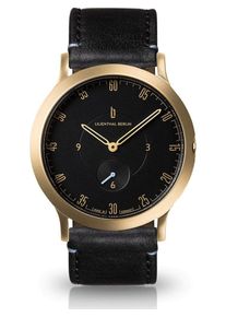 Lilienthal Berlin, Damen Uhr, Gold / Schwarz