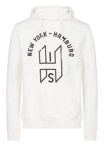 H.I.S. HIS JEANS, Herren Sweatshirt, Wei&szlig;
