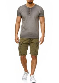INDICODE JEANS, Herren Shirt 'Keswick', Stone
