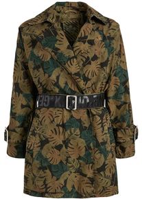 Khujo, Damen Mantel 'Lucille', Braun / Oliv / Smaragd