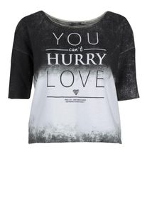 Trueprodigy, Damen Shirt, Anthrazit / Weiß