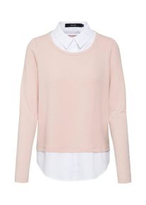 Véro Moda VERO MODA, Damen Pullover 'JOLENE', Rosa / Weiß