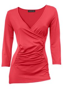 Heine, Damen Wickelshirt, Grenadine