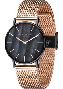 Liebeskind Berlin, Damen Quarzuhr 'LT-0145-MQ', Rosegold / Schwarz