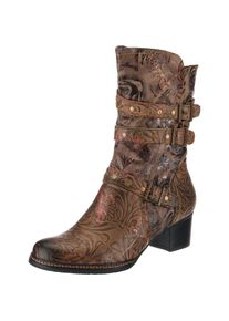 Laura Vita, Damen Stiefel, Hellbraun / Graphit / Hellpink