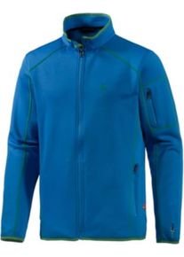 O.C.K. OCK, Herren Fleecejacke , Blau / Grün