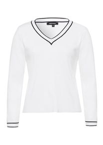 More & More MORE & MORE, Damen Pullover, Schwarz / Wei&szlig;