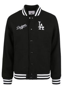 New Era, Herren Jacke 'Los Angeles Dodgers', Schwarz / Wei&szlig;