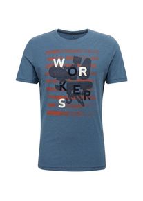 Tom Tailor, Herren T-Shirt, Himmelblau