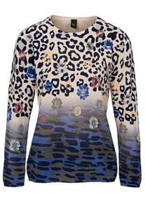 Heine, Damen Pullover, Marine / Mischfarben
