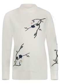 Noppies, Damen Pullover 'Lexah', Blau / Dunkelgrün / Offwhite