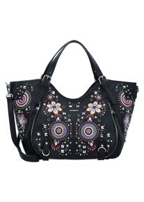 Desigual, Damen Handtasche 'Apolo Rotterdam', Mischfarben / Schwarz