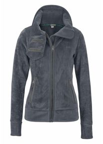 Bench, Damen Fleecejacke, Dunkelgrau