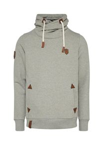 Naketano, Herren Hoodie 'Schwanzus Longus', Graumeliert