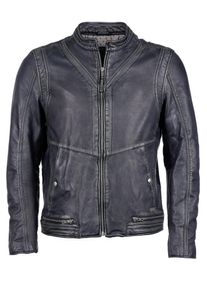 Mustang, Herren Lederjacke 'Santiago', Anthrazit