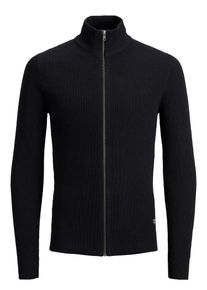 Jack & Jones JACK & JONES, Herren Strick-Cardigan, Schwarz