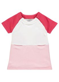 Noppies, Mädchen Kleid 'Ringwood', Pitaya / Altrosa / Weiß