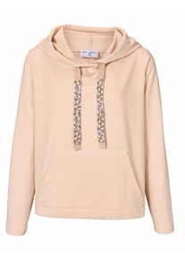 Heine, Damen Sweatshirt mit Kapuze, Nude