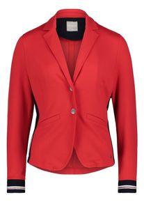 BETTY & CO Betty & Co, Damen Sweatblazer, Hellrot / Schwarz / Weiß