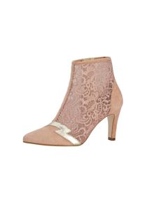 Heine, Damen Stiefelette, Ros&eacute;