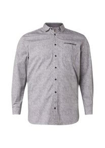 Tom Tailor, Herren Hemd, Grau / Schwarz