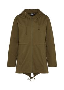 Urban Classics Curvy, Damen Sweatjacke, Oliv