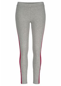 Bench, Damen Leggings, Graumeliert / Hellrot