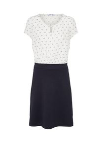 ABOUT YOU, Damen Kleid 'Swantje', Schwarz / Offwhite