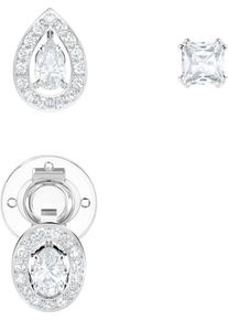 Swarovski, Damen Ohrstecker 'Attract 5410284', Silber / Weiß