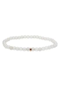 Liebeskind Berlin, Damen Armband »LJ-0194-B-04, LJ-0194-B-06, LJ-0194-B-08«, Rosegold / Weiß
