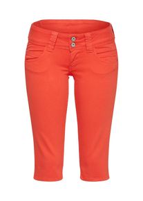 Pepe Jeans, Damen Regular Hose 'VENUS CROP', Rot
