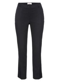 sheego Class, Damen Schmale Stretch-Hose, Schwarz