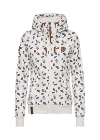 Naketano, Damen Sweatjacke, Beige / Schwarz